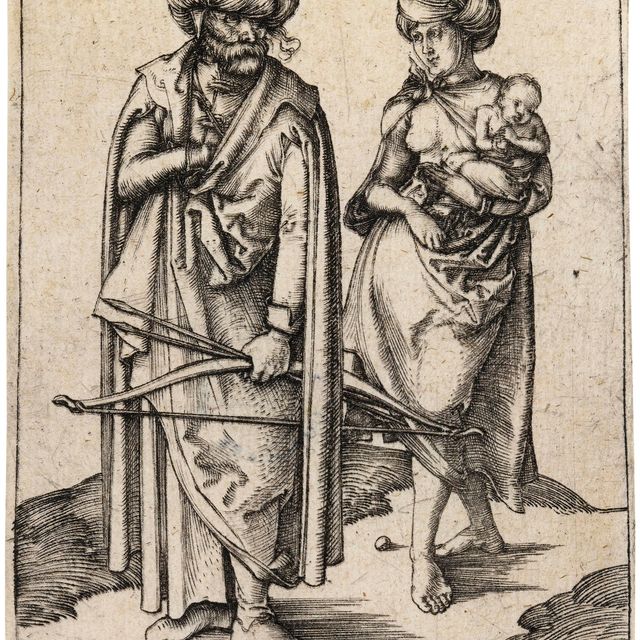 Albrecht Dürer — Турецкая семья
