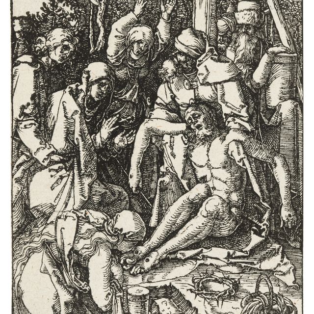 Albrecht Dürer — Плач, от: Маленькая страсть