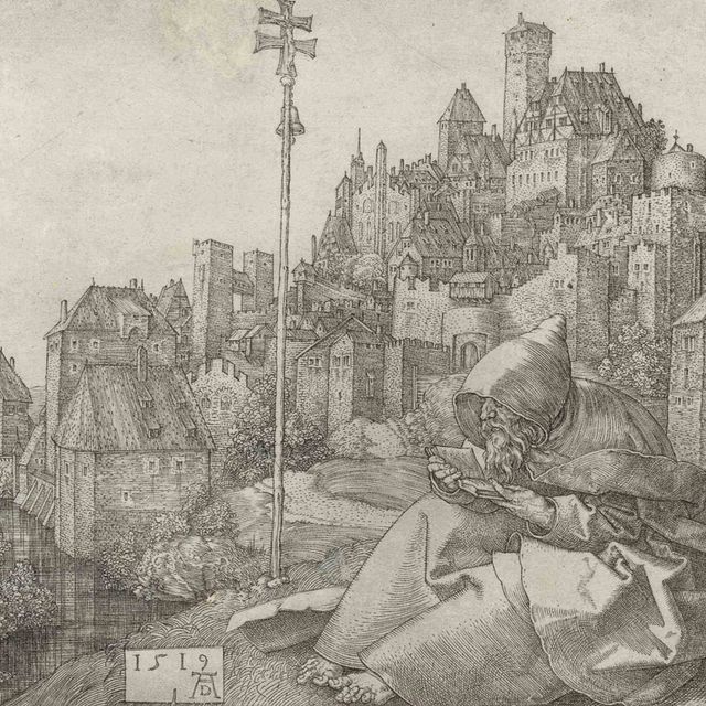 Albrecht Dürer — Рединг святого Антония (Б. 58; М., Холл. 51; С.М.С. 87)