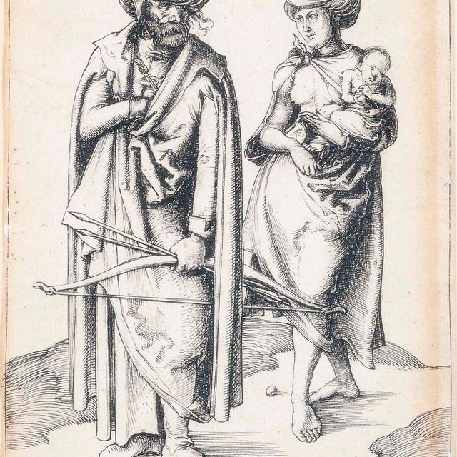 Albrecht Dürer — Турецкая семья (Барч, 85 лет; Медер, Холстейн, 80 лет)