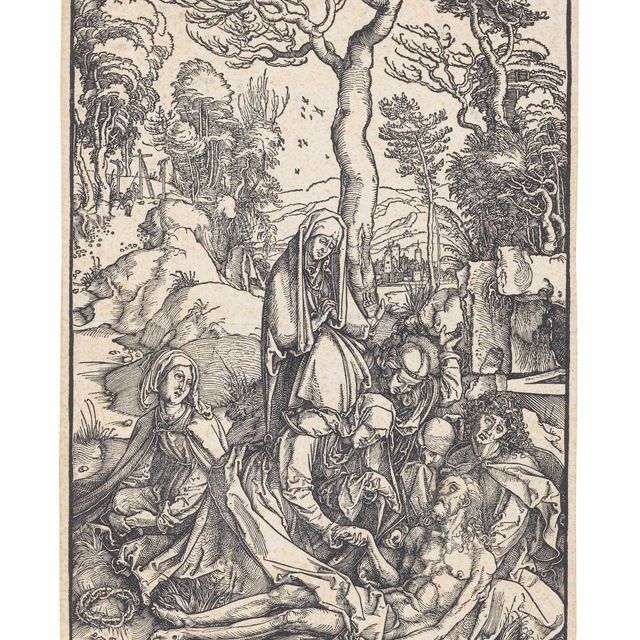 Albrecht Dürer — Плач, вызванный Большой Страстью