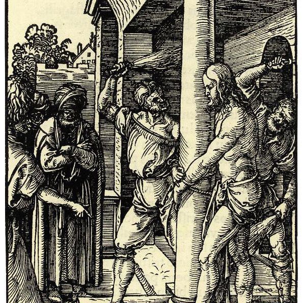 Albrecht Dürer — Три тарелки из коллекции "Страсти по маленькой гравюре на дереве" (Барч, 33, 35, 43; Медер, Холстейн, 138, 144, 152)