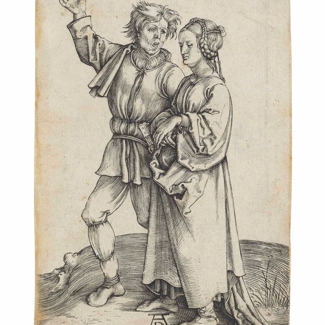 Albrecht Dürer — Крестьянин и его жена