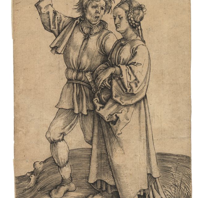 Albrecht Dürer — Крестьянин и его жена