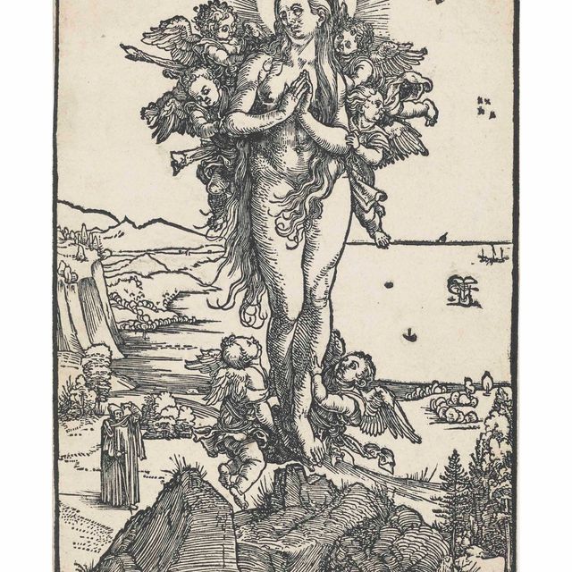 Albrecht Dürer — Возвышение святой Марии Магдалины