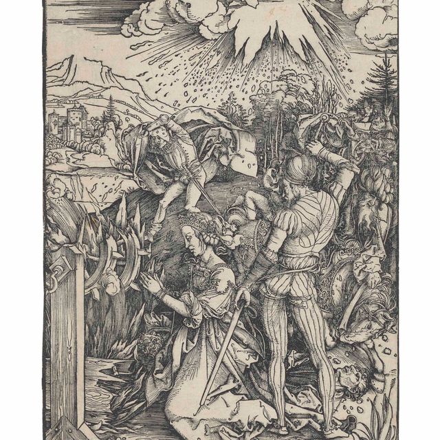 Albrecht Dürer — Мученическая смерть святой Екатерины