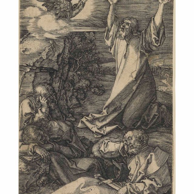 Albrecht Dürer — Христос на Елеонской горе