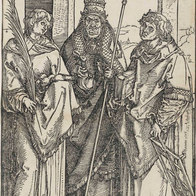 Albrecht Dürer — Святые Стефан, Сикст и Лаврентий