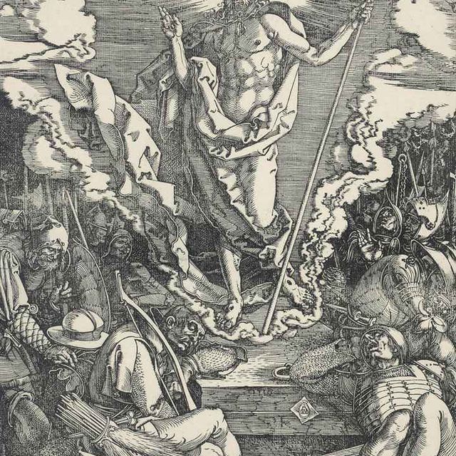 Albrecht Dürer — "Воскресение из мертвых", "Великие страсти" (Барч, 15; Медер, Холстейн, 124)