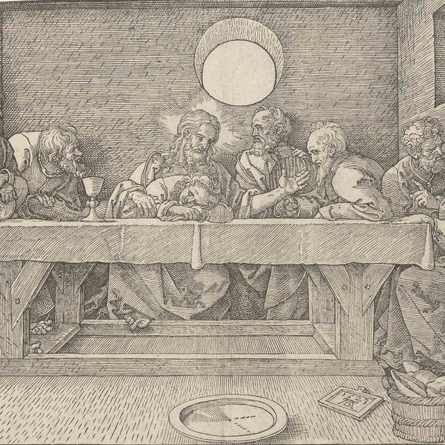 Albrecht Dürer — Тайная вечеря (ч. 53; М., гл. 184; С.М.С. 259)