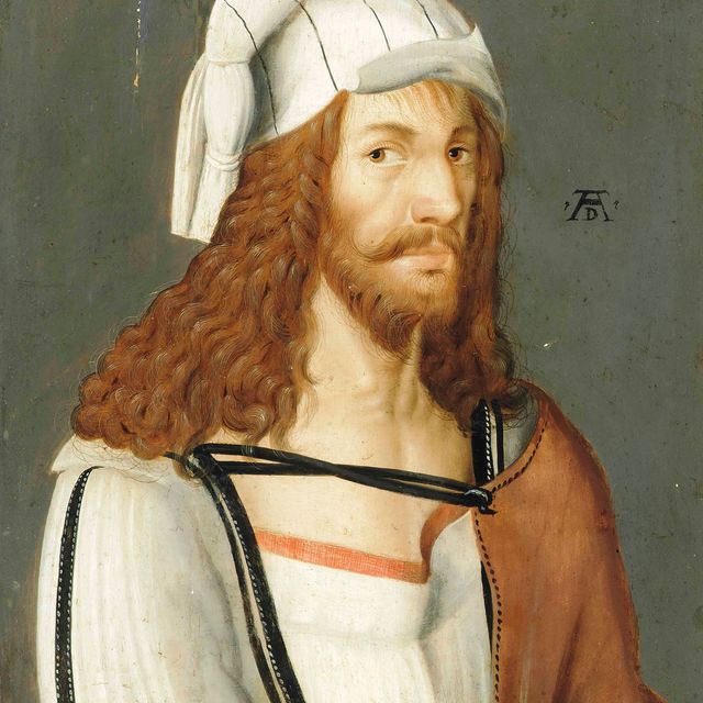 Albrecht Dürer — Портрет художника, во весь рост