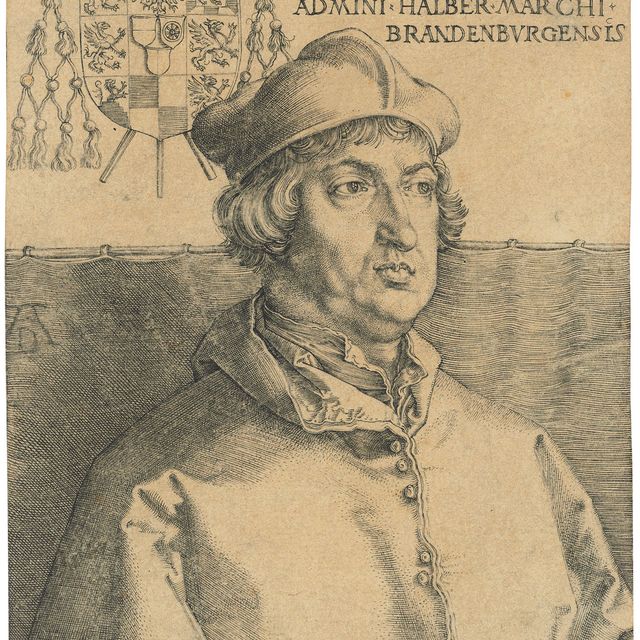 Albrecht Dürer — Кардинал Альбрехт Бранденбургский (Младший кардинал)