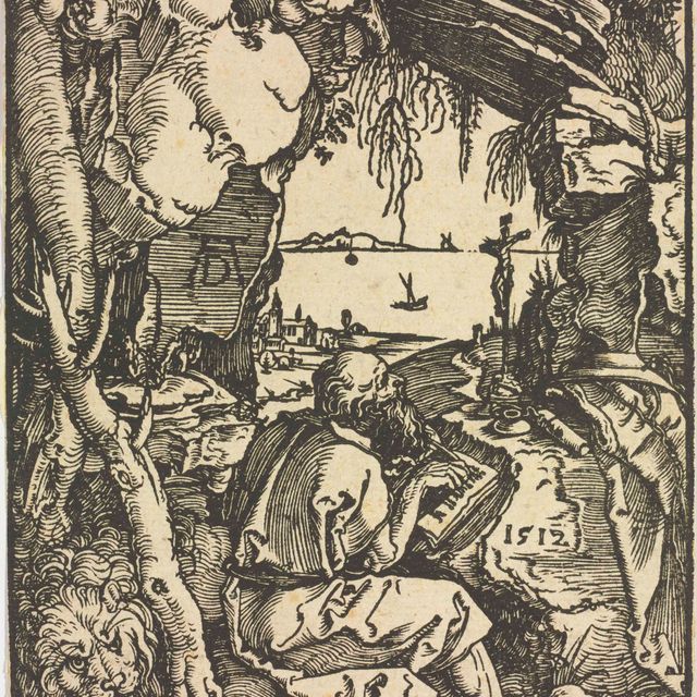 Albrecht Dürer — Святой Иероним в пещере