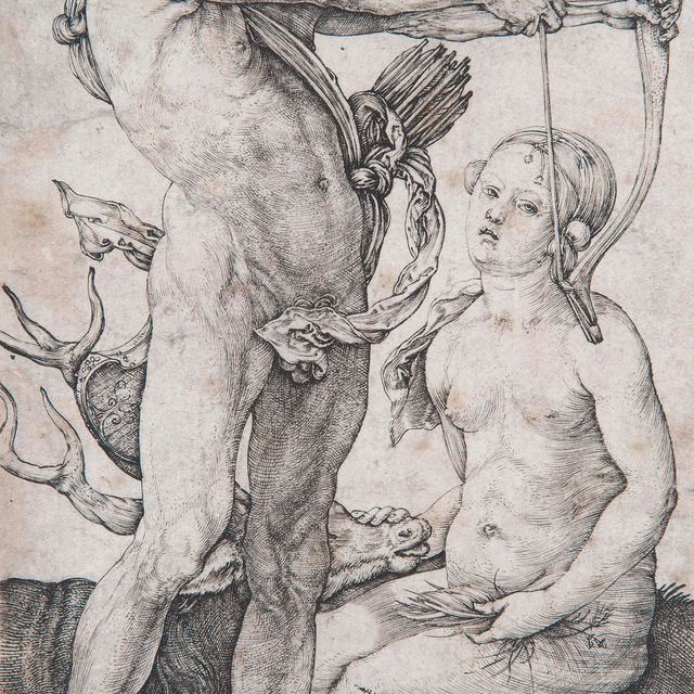 Albrecht Dürer — Аполлон и Диана (Барч, 68 лет; Медер, Холстейн, 64 года)