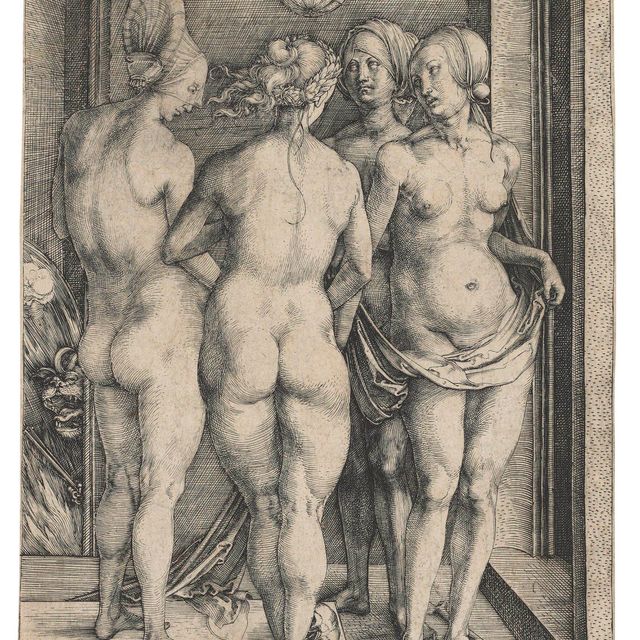 Albrecht Dürer — Четыре обнаженные женщины
