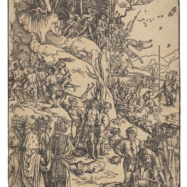 Albrecht Dürer — Мученическая смерть десяти тысяч