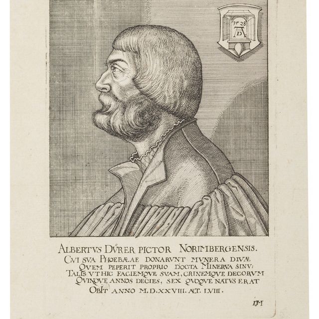 Albrecht Dürer — Портрет Альбрехта Дюрера