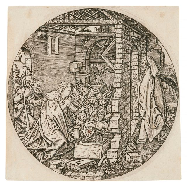 Albrecht Dürer — Рождество Христово, из книги "Житие Пресвятой Богородицы"