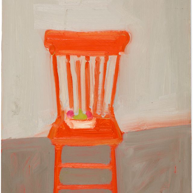 Alex Katz — Оранжевый стул
