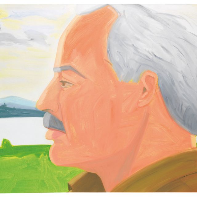 Alex Katz — Этюд к портрету Нила Уэлливера