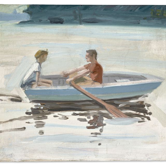 Alex Katz — Тренировка по гребле