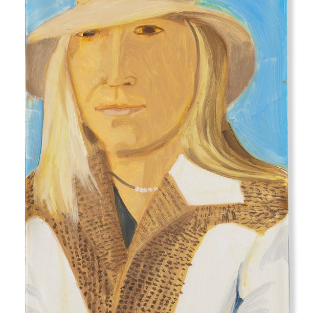 Alex Katz — Женщина в шляпе