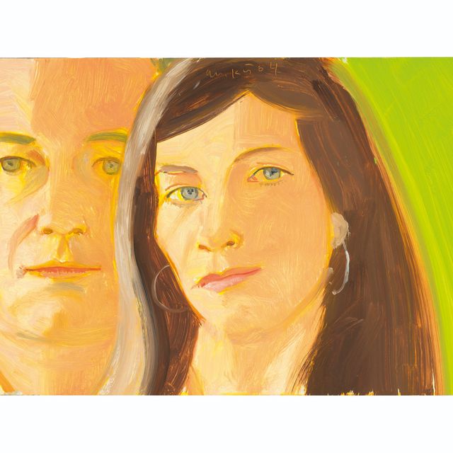 Alex Katz — Двойной портрет