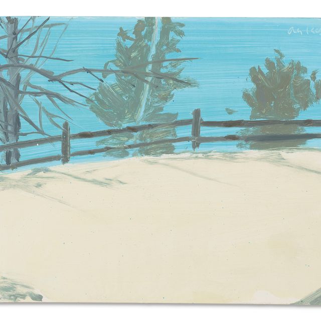 Alex Katz — Снежная сцена 1