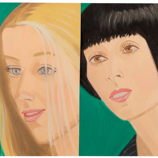 Alex Katz — Этюд для фрески на Таймс-сквер