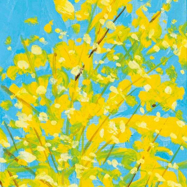 Alex Katz — Форзиция 1