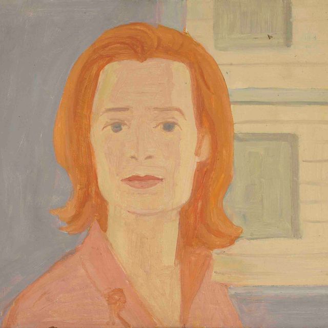 Alex Katz — Портрет Сильвии Стоун