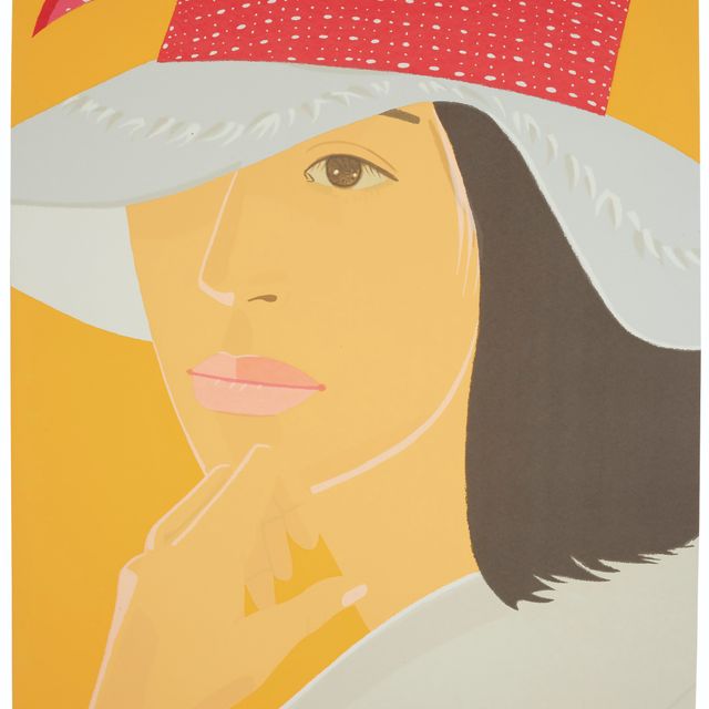 Alex Katz — Красная полоса