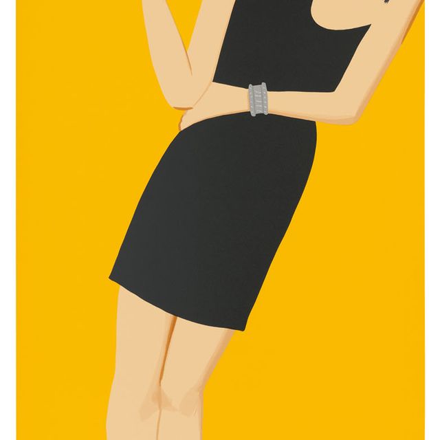 Alex Katz — Да, от кого: Черное платье