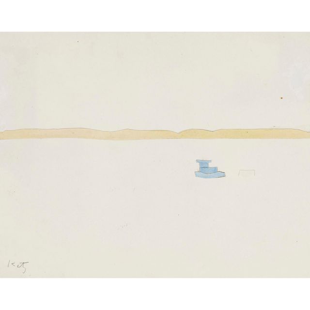 Alex Katz — Голубая лодка
