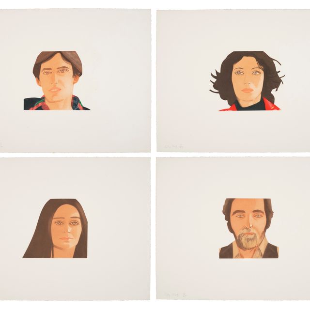 Alex Katz — Лицо поэта