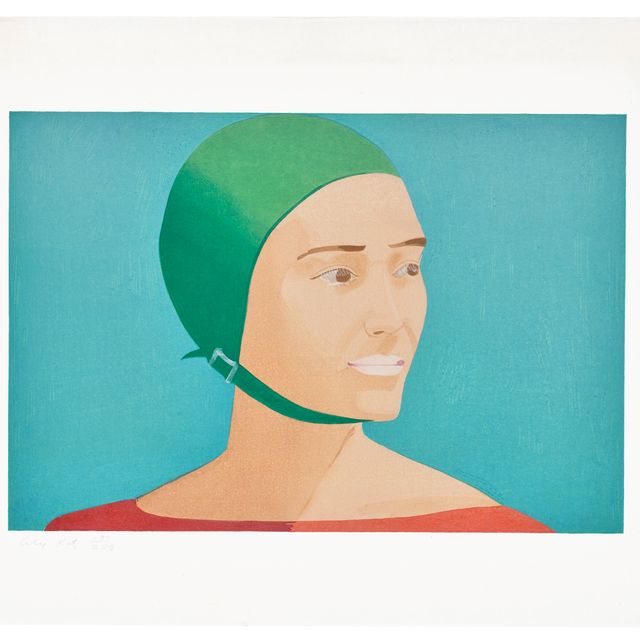 Alex Katz — Зеленая кепка