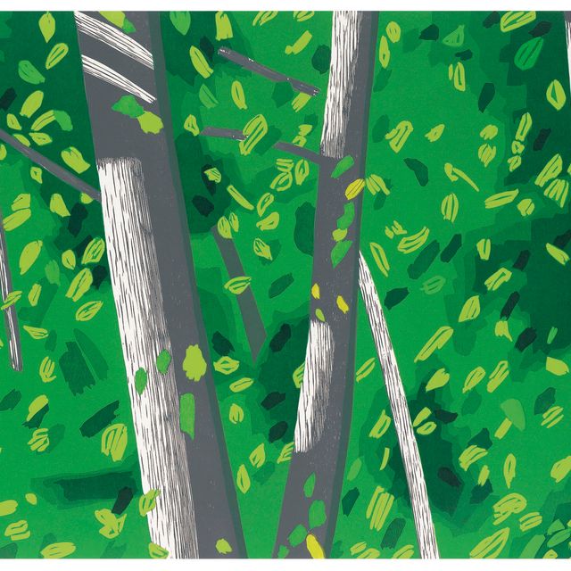 Alex Katz — Лес