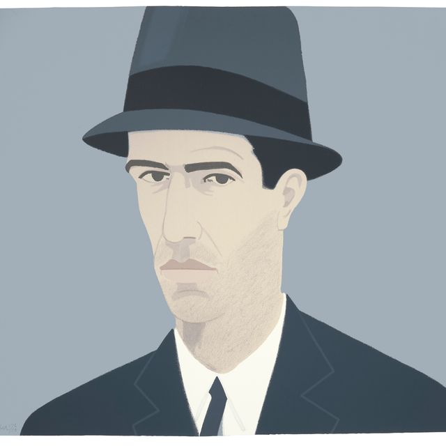 Alex Katz — Автопортрет (мимолетный) Алекса и Ады, 1960-е - 1980-е годы.