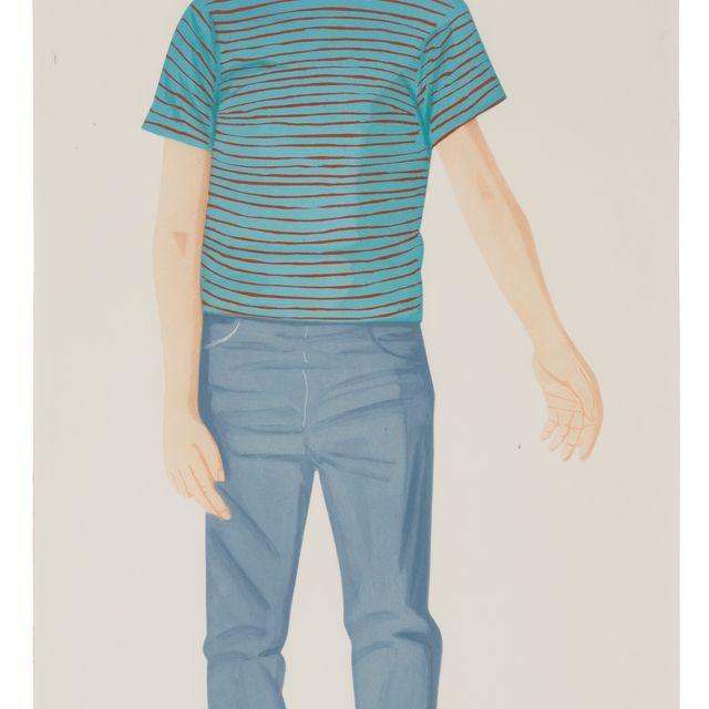 Alex Katz — Рубашка в полоску