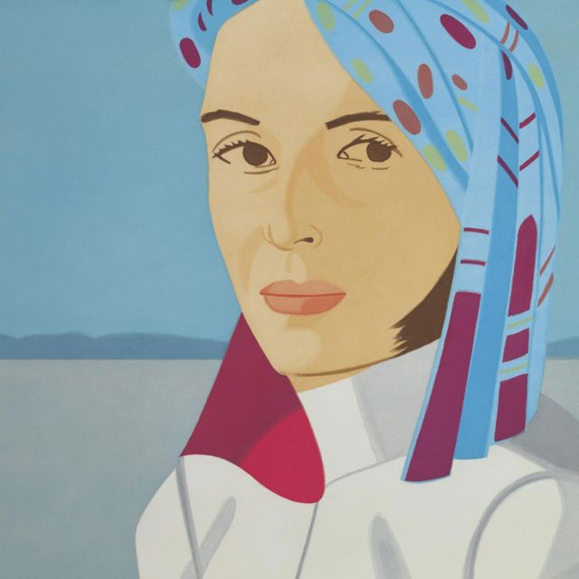 Alex Katz — Ада в синей шляпе