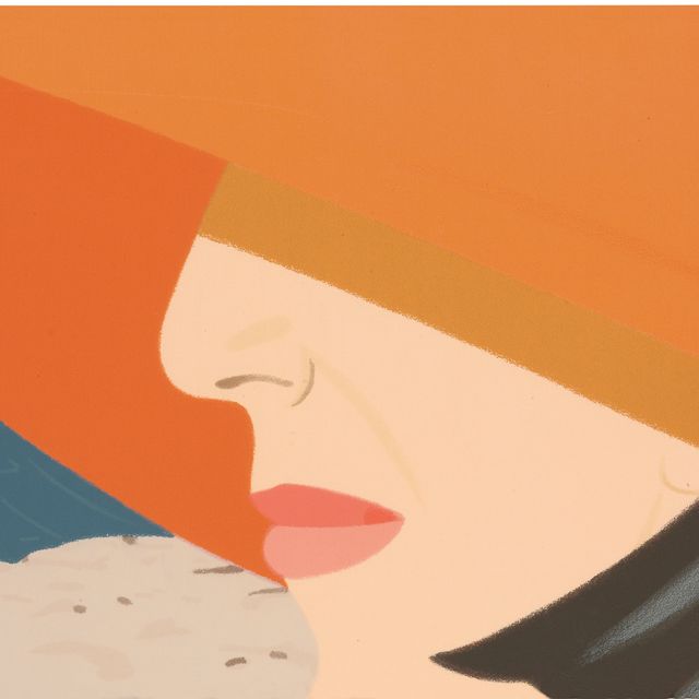 Alex Katz — Оранжевая шляпа от Алекса и Ады, 1960-е - 1980-е годы