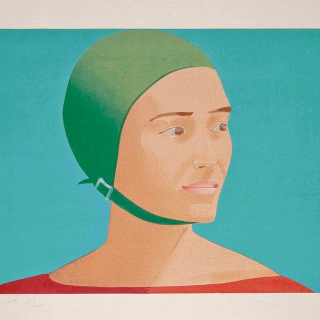Alex Katz — Зеленая кепка (Schroder 186)