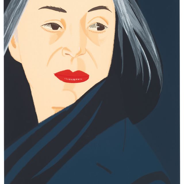 Alex Katz — Черный шарф