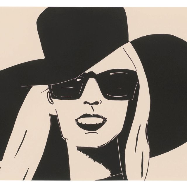 Alex Katz — Черная шляпа (Николь)