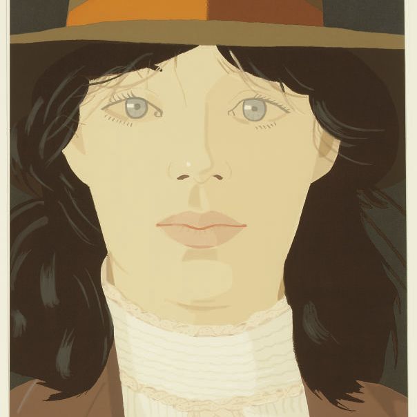 Alex Katz — Оранжевая лента (M. 115)