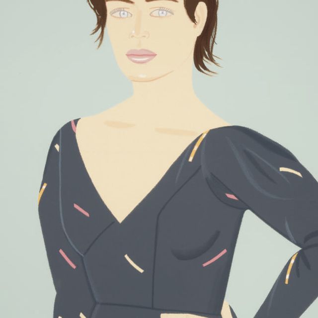 Alex Katz — Серое платье