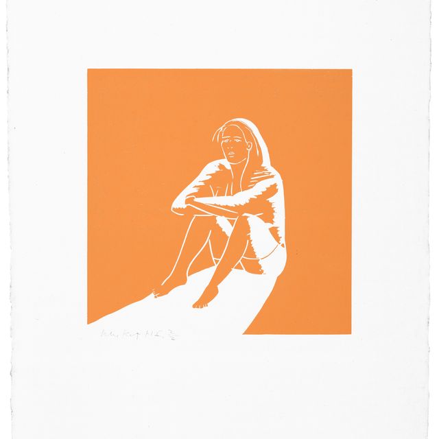 Alex Katz — Ким, с Дня труда в Линкольнвилле