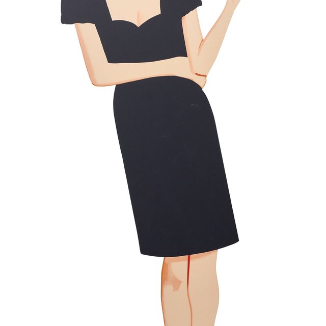 Alex Katz — Черное платье 2 (Cecily), из коллекции Black Dress (cutout edition)