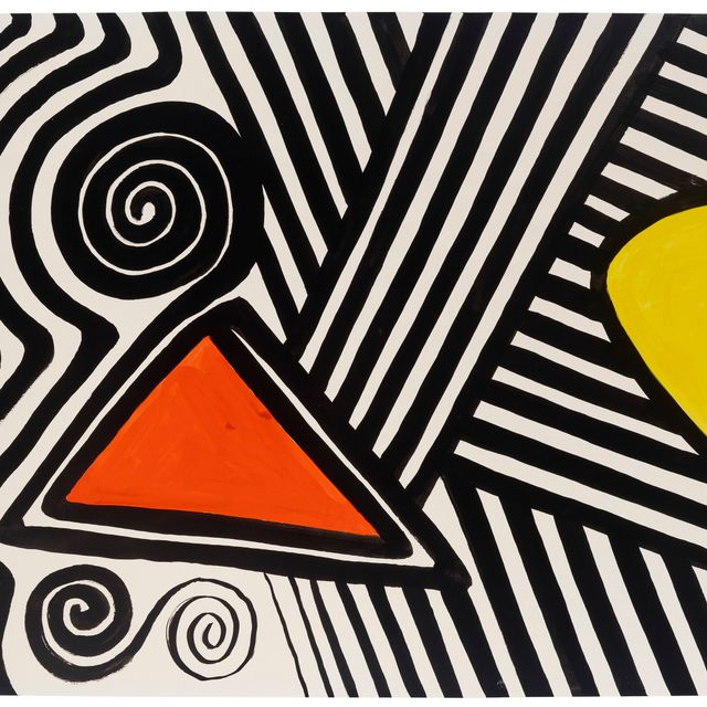 Alexander Calder — Красный, желтый и лабиринтный