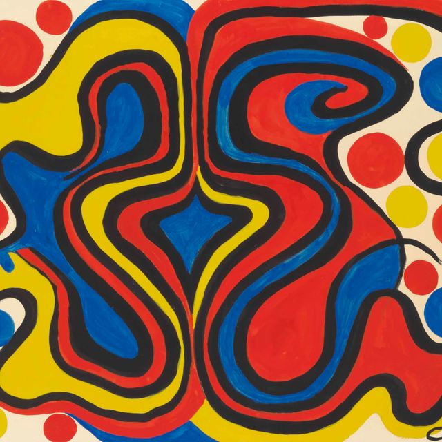 Alexander Calder — Пышный лук